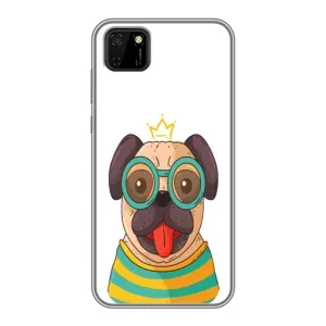Бампер для Huawei Y5p с картинкой "Песики" (Собака Король)
