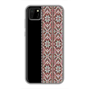Силиконовый Чехол на Huawei Y5p с картинкой Вышиванки (Стильная вишиванка)