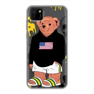 Чехлы Мишка Тедди для Хуавей У5р (Teddy USA)