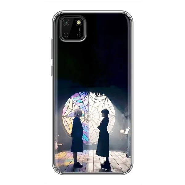 Чехол с рисунком «Уэнсдей и Энди» для Huawei Y5p Чехол с рисунком «Уэнсдей и Энди» для Huawei Y5p