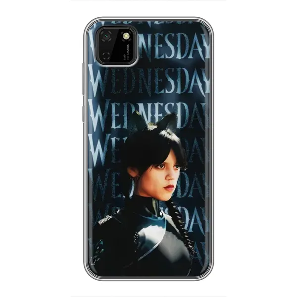 Чехол с рисунком «Уэнздей с ушками» для Huawei Y5p Чехол с рисунком «Уэнздей с ушками» для Huawei Y5p