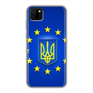 Чехол с Украинской символикой на Хуавей У5р (Украина это Европа)