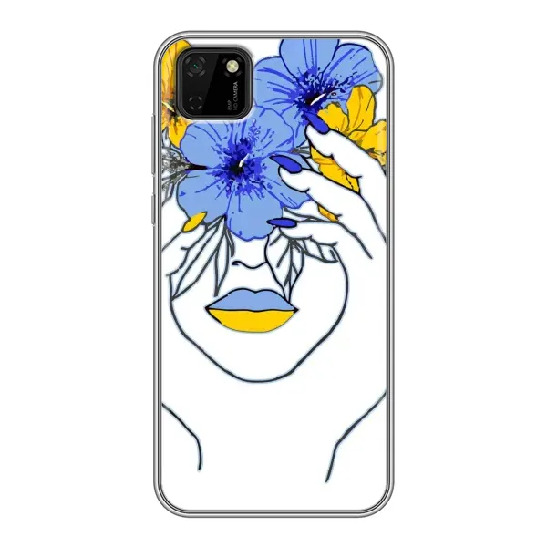Чехол с рисунком «Украинка на всю голову» для Huawei Y5p Чехол с рисунком «Украинка на всю голову» для Huawei Y5p