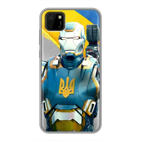 Чехол с рисунком «Украинский робокоп» для Huawei Y5p Чехол с рисунком «Украинский робокоп» для Huawei Y5p