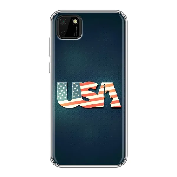 Чехол с рисунком «USA» для Huawei Y5p