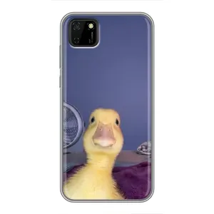 Бампер с принтом Мемы для Huawei Y5p (Утка)