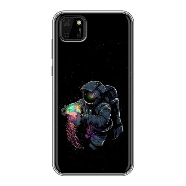 Чехол с рисунком «В руках земля» для Huawei Y5p Чехол с рисунком «В руках земля» для Huawei Y5p