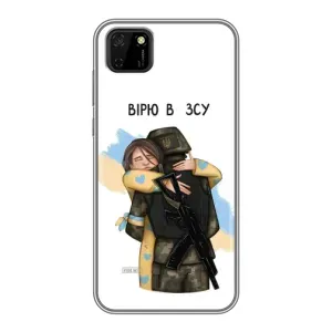 Патриотический Чехол для Huawei Y5p (Верим в ЗСУ)
