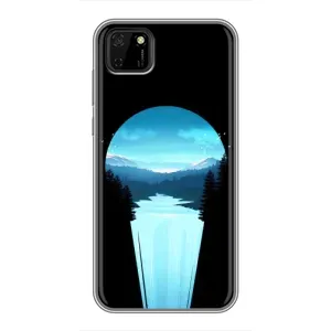 Літній Чохол на Huawei Y5p (Синій Водоспад)