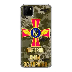 Чехлы на военную тематику для Huawei Y5p (ВС ЗСУ)