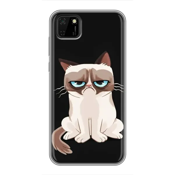 Чехол с рисунком «Взгляд кота» для Huawei Y5p Чехол с рисунком «Взгляд кота» для Huawei Y5p