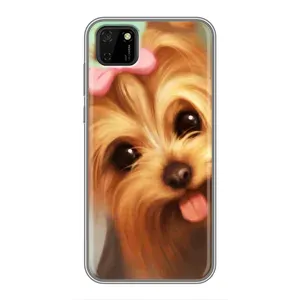 Чехол (ТПУ) Милые собачки для Huawei Y5p (Йоршенский терьер)