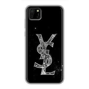Чохол (Dior, Prada, YSL, Chanel) для Huawei Y5p (YSL)