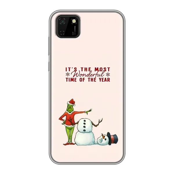 Чехол с рисунком «Злой Гринч» для Huawei Y5p Чехол с рисунком «Злой Гринч» для Huawei Y5p
