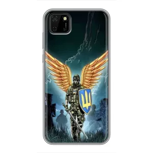 Патриотический Чехол для Huawei Y5p (ЗСУ з крильями)