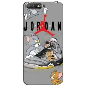 Силиконовый Чехол Nike Air Jordan на Хуавей У6 (2018) (Air Jordan)