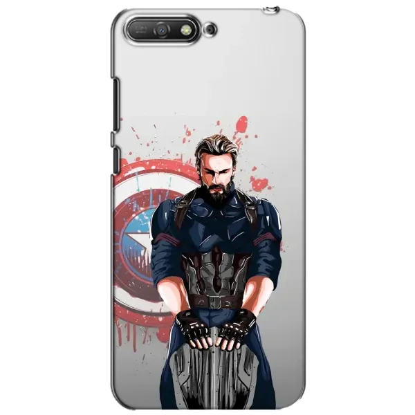 Чехол с рисунком «Арт капитан» для Huawei Y6 2018 Чехол с рисунком «Арт капитан» для Huawei Y6 2018