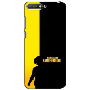 Чехол (TPU) с картинкой "Лого Пабг" на Хуавей У6 (2018) (Battlegrounds)