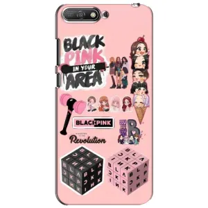 Чохли з картинкою для Huawei Y6 2018 (BLACK PINK колаж)
