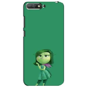 Чехол Головоломка для Huawei Y6 2018 - (AlphaPrint) (Брезгливость)