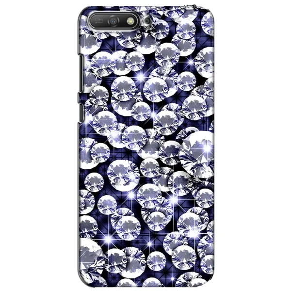 Чехол с рисунком «Бриллианты» для Huawei Y6 2018 Чехол с рисунком «Бриллианты» для Huawei Y6 2018