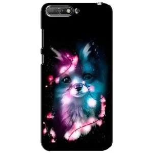 Чохол з Лисичкою для Huawei Y6 2018 (Чорна лисиця)