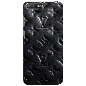 Текстурный Чехол Louis Vuitton для Хуавей У6 (2018) (Черный ЛВ)