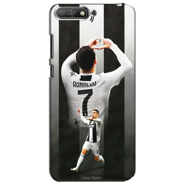 Чехол с рисунком «Cristiano R» для Huawei Y6 2018