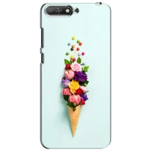 Чохли з тематикою "КВІТИ" на Huawei Y6 2018 (Квітка-морозиво)