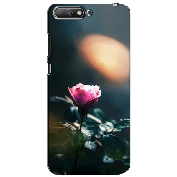 Чехол с рисунком «Цветок ночной» для Huawei Y6 2018 Чехол с рисунком «Цветок ночной» для Huawei Y6 2018