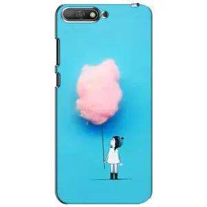 Дівчачий Чохол для Huawei Y6 2018 (Дівчинка з хмаринкою)