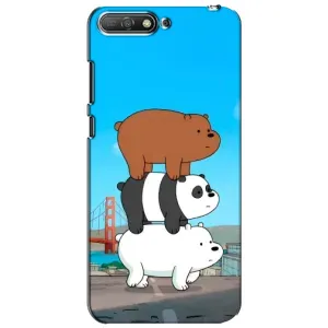 Чохли з Пандами на Huawei Y6 2018 (Друзі)