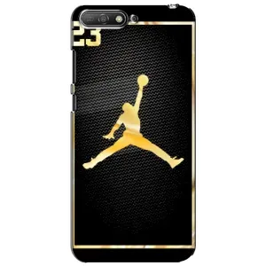 Силиконовый Чехол Nike Air Jordan на Хуавей У6 (2018) (Джордан 23)