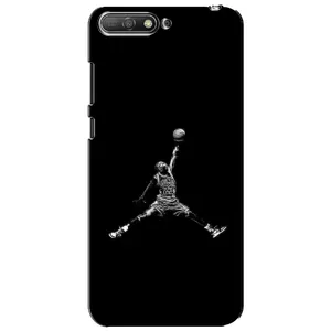 Силиконовый Чехол Nike Air Jordan на Хуавей У6 (2018) (Джордан)