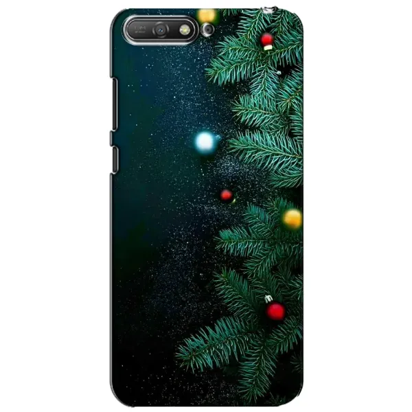 Чехол с рисунком «Елка» для Huawei Y6 2018 Чехол с рисунком «Елка» для Huawei Y6 2018