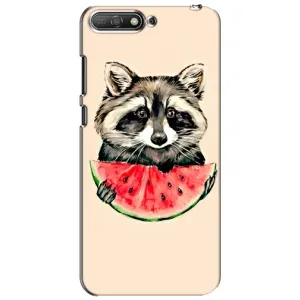 Силіконовий Чохол з Энотами на Huawei Y6 2018 (Єнот)
