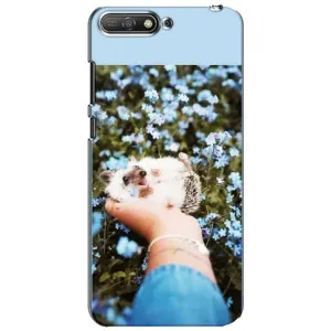 Чохли з зображенням різних тварин на Huawei Y6 2018 (Їжачок в руці)