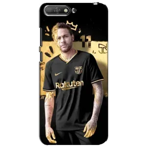 Силиконовый Чехол Huawei Y6 2018 (Gold Neymar)