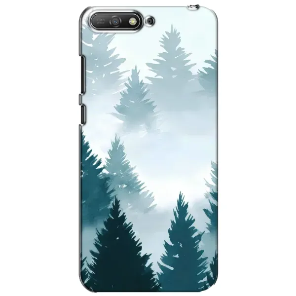 Чехол с рисунком «Горный лес» для Huawei Y6 2018 Чехол с рисунком «Горный лес» для Huawei Y6 2018