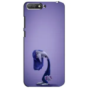 Чехол Головоломка для Huawei Y6 2018 - (AlphaPrint) (Хандра)