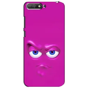 Силиконовые Чехлы (смешные стикеры) для Huawei Y6 2018 (Хитрая мордочка)