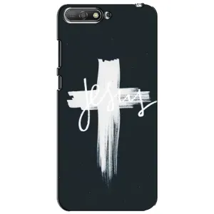Чехлы для Хуавей У6 (2018) (Крест Иисуса) (Jesus)