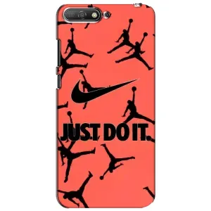 Силиконовый Чехол Nike Air Jordan на Хуавей У6 (2018)