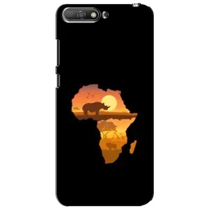 Летний Чехол на Huawei Y6 2018 (Карта)