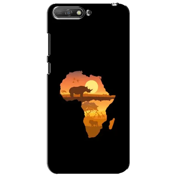 Чехол с рисунком «Карта» для Huawei Y6 2018 Чехол с рисунком «Карта» для Huawei Y6 2018