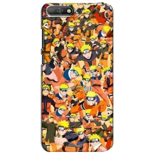 Чохли з принтом НАРУТО на Huawei Y6 2018 (Коллаж Наруто)