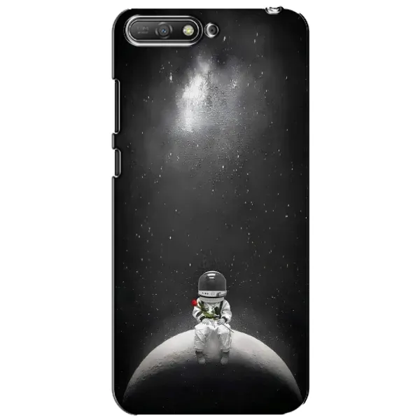 Чехол с рисунком «Космонавт романтик» для Huawei Y6 2018 Чехол с рисунком «Космонавт романтик» для Huawei Y6 2018