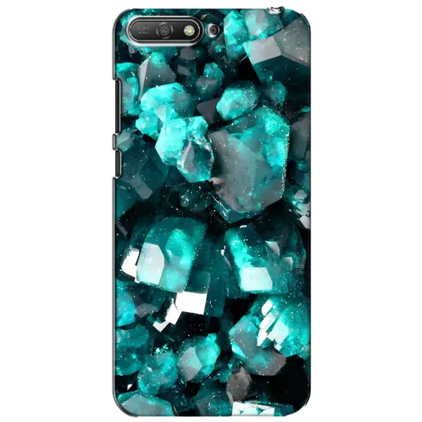 Чехол с рисунком «Кристалы» для Huawei Y6 2018 Чехол с рисунком «Кристалы» для Huawei Y6 2018