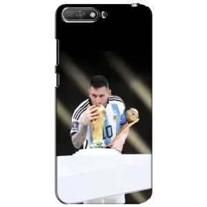Чехлы Лео Месси Аргентина для Huawei Y6 2018 (Кубок Мира)