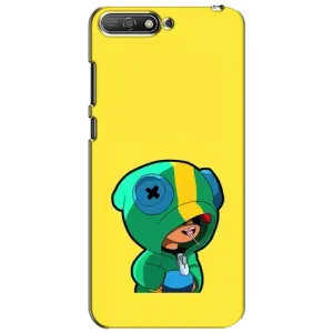 Чохол Бравл Старс для Huawei Y6 2018 (Леон (LEON))